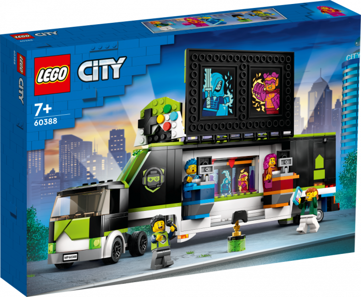 60388 LEGO® City Геймерский грузовик для турнира, с 7+ лет, NEW 2023!