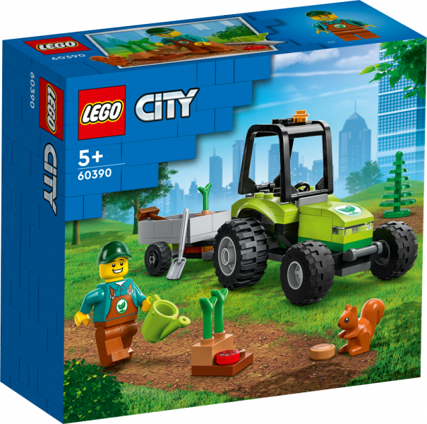 60390 LEGO® City Parka traktors, no 5+ gadiem, NEW 2023!