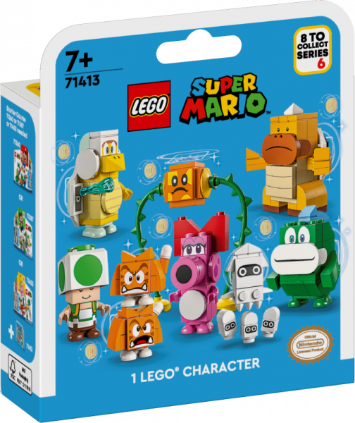 71413 LEGO® Super Mario Tēlu komplekti — 6. sērija, no 7+ gadiem, NEW 2023!