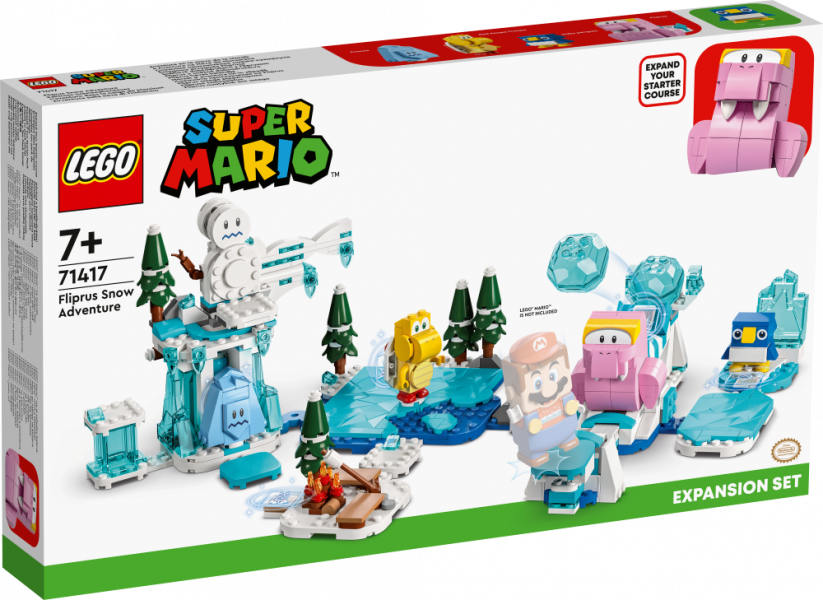71417 LEGO® Super Mario Снежные приключения моржа-кувыркуна , с 7+ лет, NEW 2023!