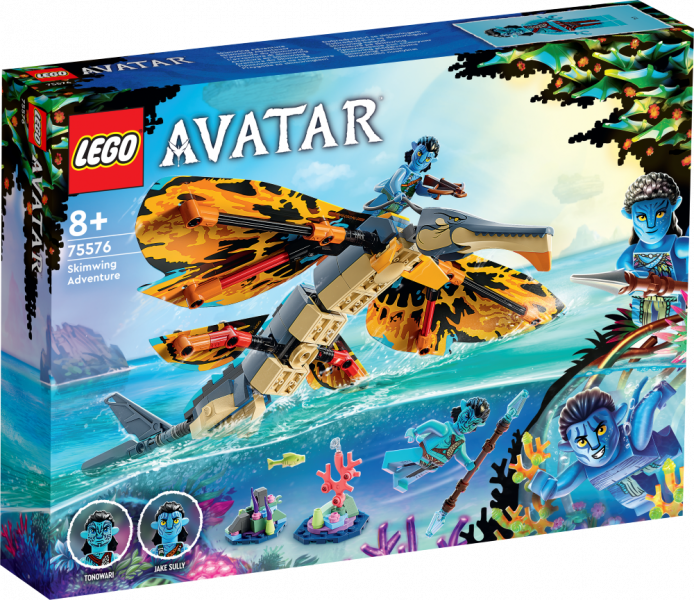 75576 LEGO® Avatar Skimwing piedzīvojums, no 8+ gadiem, NEW 2023!