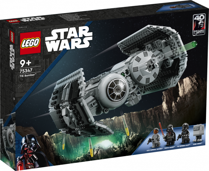 75347 LEGO® Star Wars™ TIE Bomber™ , no 9+ gadiem, NEW 2023!