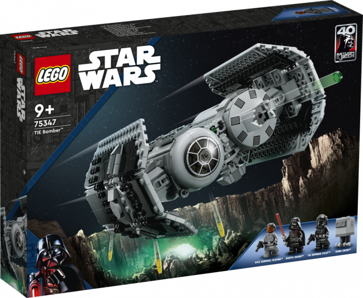 75347 LEGO® Star Wars™ Бомбардировщик СИД, с +9 лет, NEW 2023!