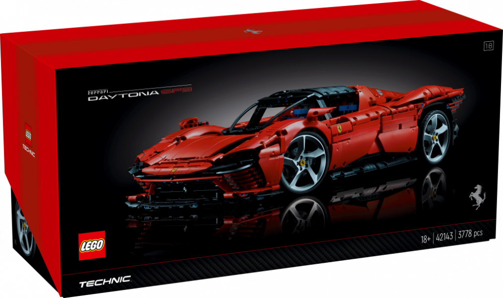 42143 LEGO® Technic Ferrari Daytona SP3, с 18+ лет, NEW 2022!