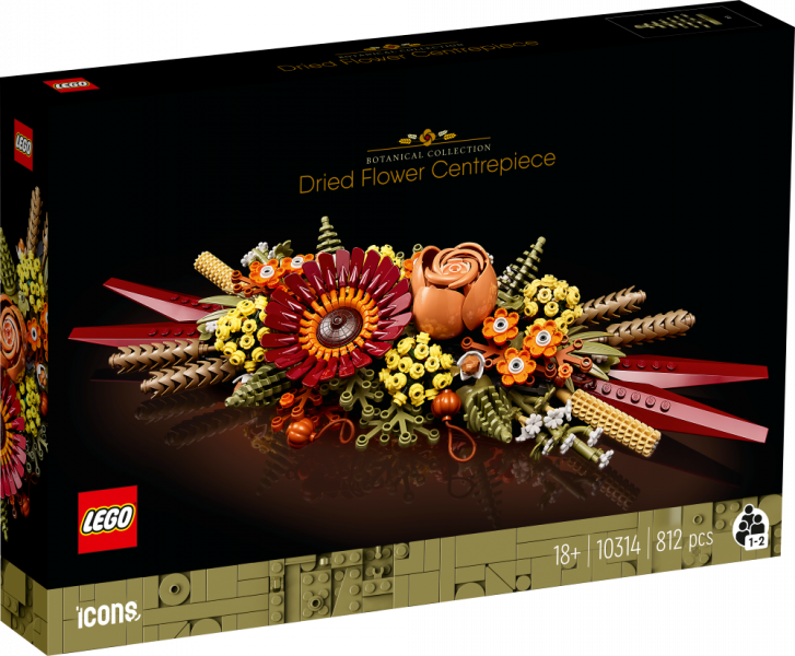 10314 LEGO® ICONS™ Композиция из сухих цветов, с 18+ лет, NEW 2023!