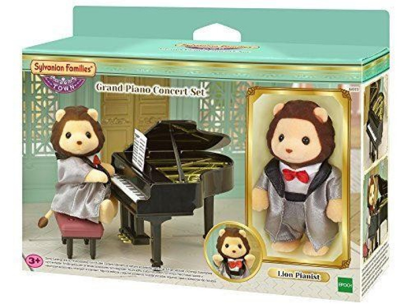 Sylvanian Families Grand Piano - koncertmeistars ar klavierēm 6011