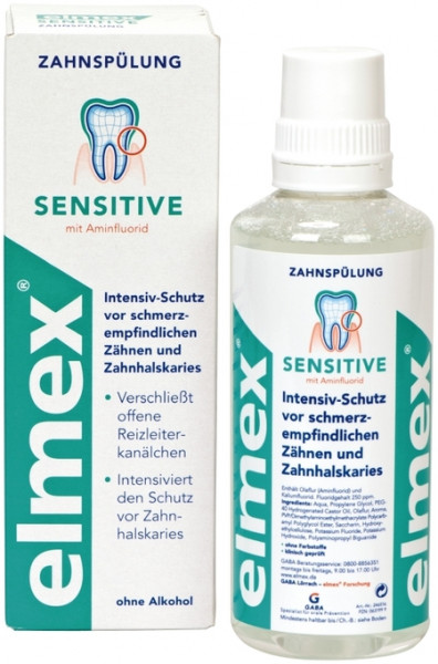 ELMEX Mutes skalojamais līdzeklis Sensitive,400ml