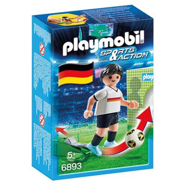 IZPĀRDOŠANA! 6893 PLAYMOBIL® Sports & Action Vācijas futbolists, no 5+