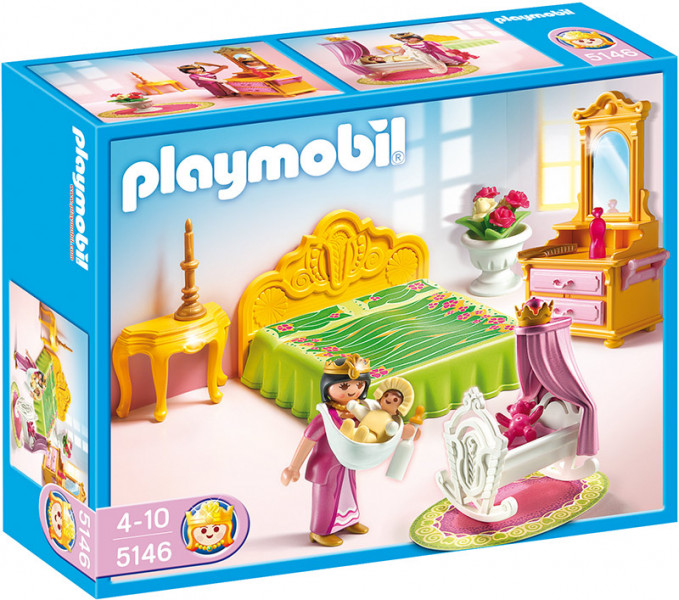 5146 PLAYMOBIL® Princeses Pils guļamistaba ar šūpuli, no 4+