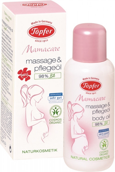 Topfer Mamacare Ķermeņa eļļa ar BIO argāna eļļu, 100ml