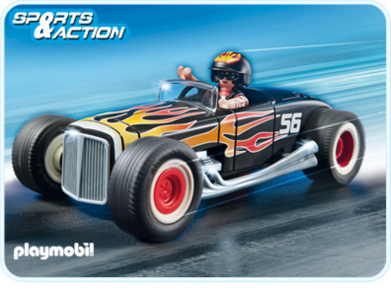5172 PLAYMOBIL® Sports & Action Ugunīgais braucējs, no 4+