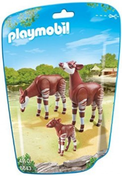 6643 PLAYMOBIL® Wild Life Okapi ģimene, no 4+