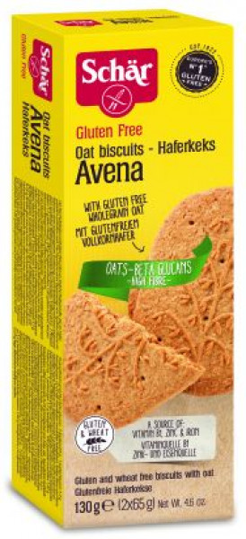 Schar Avena bezglutēna auzu cepumi, 130g, 6756