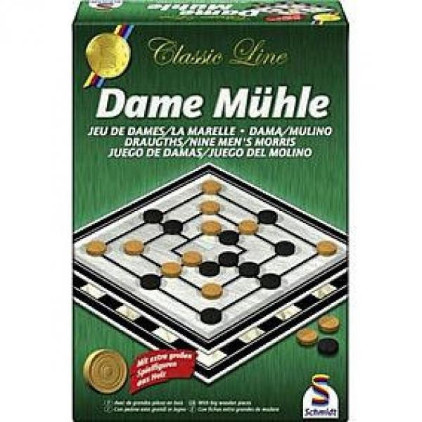 Schmidt Dambrete un Dzirnavas (Dame Muhle) 7+