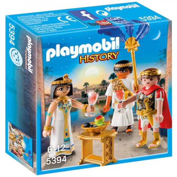 5394 PLAYMOBIL® History Cēzars un Kleopatra, no 6+