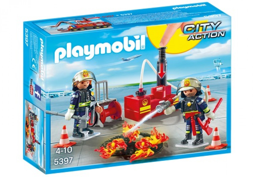 5397 PLAYMOBIL® City Action Ugunsdzēsēji ar ūdens pumpi,no 4+