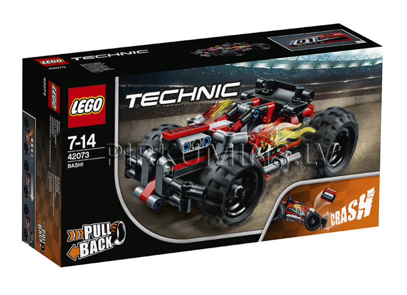 42073 LEGO® Technic Красный гоночный автомобиль, с 7 до 14 лет NEW 2018! (Maksas piegāde = 3.99 eur)