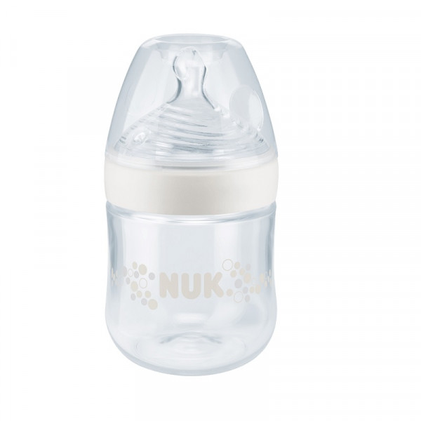NUK Nature Sense PP pudelīte ar silikona knupīti, 0-6 mēn., 150ml