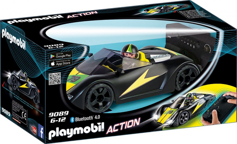 9089 PLAYMOBIL® Radio vadāma mašīna Turbo Racer, no 6+