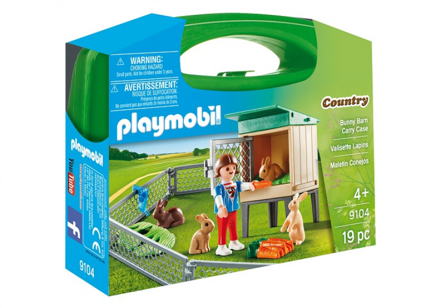 9104 PLAYMOBIL® Country Trušu aploka koferītis, no 4+