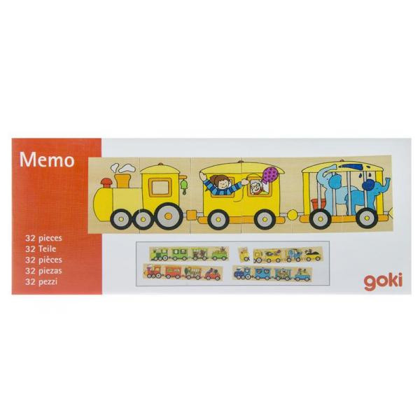 GOKI Memo - atmiņas spēle no 2 gadu vecuma!