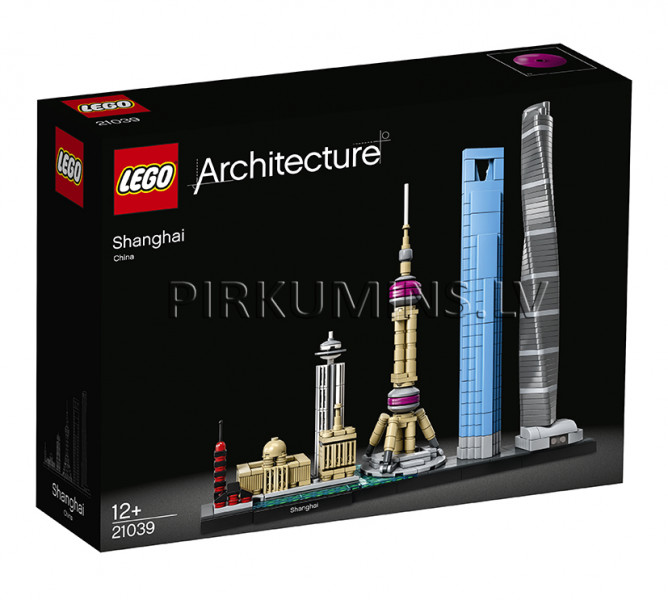 21039 LEGO® Architecture Šanhaja, no 12 gadiem NEW 2018!