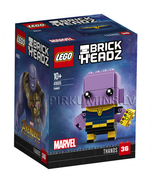 41605 LEGO® BrickHeadz Thanos, no 10 gadiem NEW 2018!