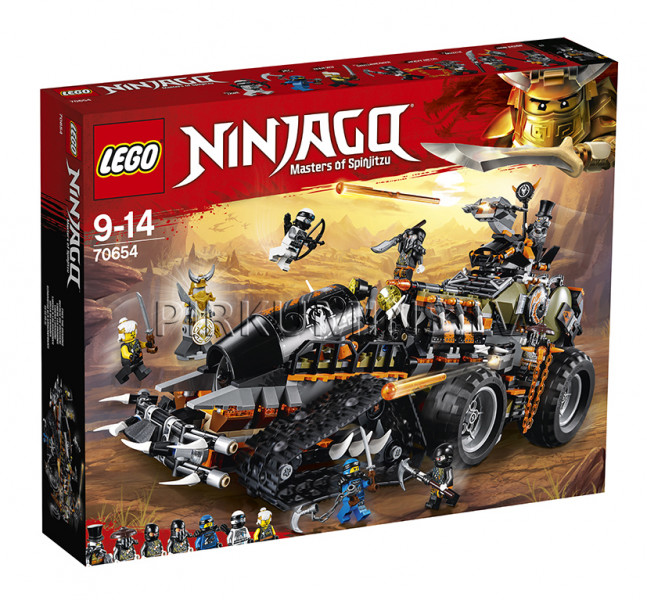 70654 LEGO® Ninjago Dīzeļnauts, no 9 līdz 14 gadiem NEW 2018!