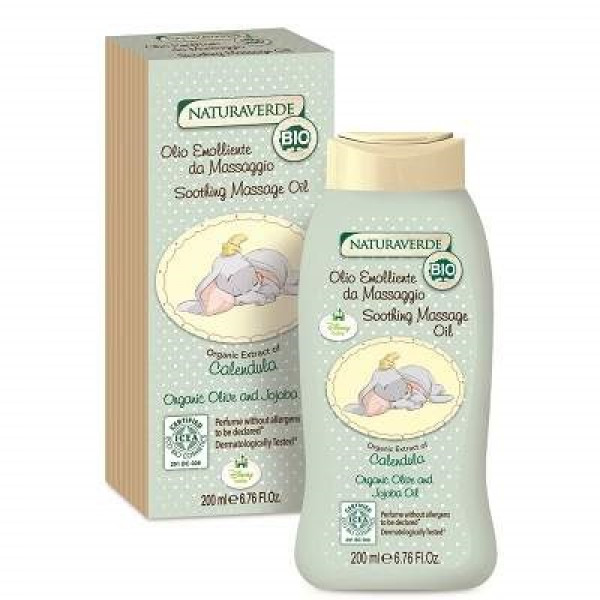 Naturaverde BIO Nomierinoša masāžas eļļa, 200ml