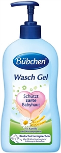 Bubchen Mazgāšanas gēls ar kumelītēm un kviešu graudu proteīniem - visam ķermenim, 400 ml