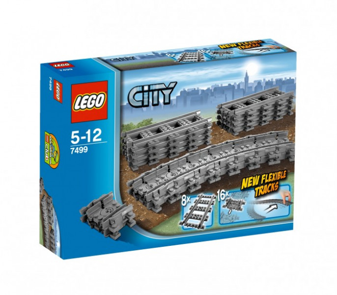 7499 LEGO City Гибкие пути, с 5 до 12 лет(pieejams tikai ierodoties veikalā, Republikas laukumā 3)