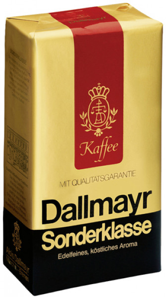 Dallmayr Sonderklasse dabīga grauzdēta malta kafija, 250g