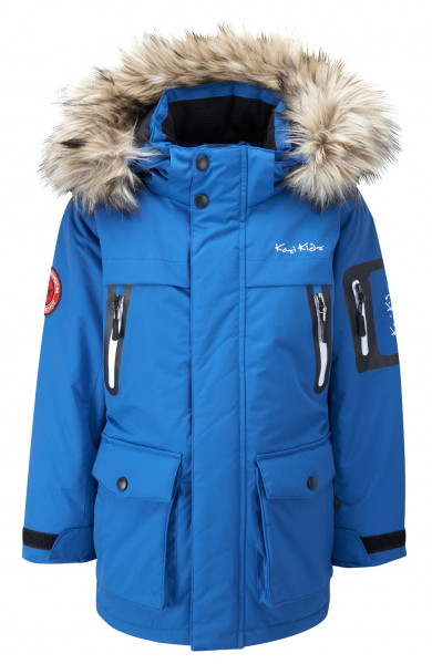 Зимняя куртка Alaska, синяя, размеры: 120, 130 см. (Швеция)