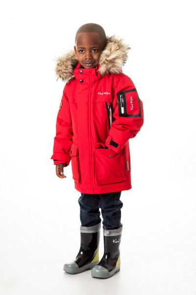 Куртка Alaska Parka, Sarkana, izmērs: 120 (Швеция)