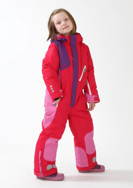 Kozi Kidz Зимний костюм Mora, Вишневый/ Розовый/ Сирень, размер 100 см (Швеция)