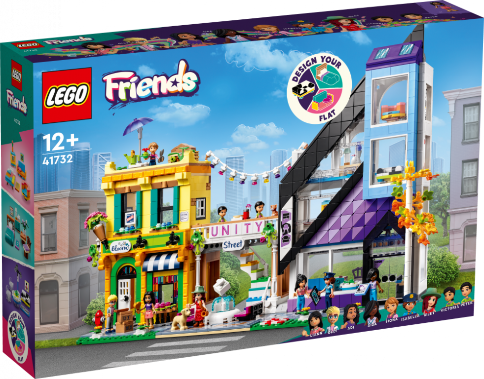 41732 LEGO® Friends Ziedu un dizaina preču veikali pilsētā, no 12 ...