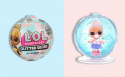 LOL Glitter globe. Ziemas disko lelle