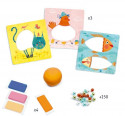 DJ08930 DJECO Plastilīna kolāža- pērļu mozaīka 3-6 gadi