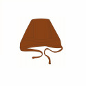 Dzintara diega auduma vienkārtīga cepurīte, 6-18 mēn.(pieejamas dažādas krāsas)