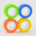 FingerMag Magnētiskie triku gredzeni 3gb, dažādas krāsas.