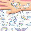 Djeco Tetovējumi Vienradzis ar rozā spīdumiņiem, DJ09575