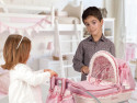 81026 DeCuevas Toys Leļļu rati ar lietussargu un somu 