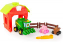 JOHN DEERE Lauku sēta - skrūvē, brauc, spēlējis! +3
