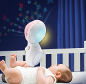 infantino Muzikālais karuselītis zīdaiņiem (tikai rozā)ar pamošanās sensoru un 20min.taimeri