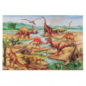 Melissa & Doug Dinozauri - grīdas lielā puzle (48 gab.), 10421