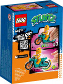 60310 LEGO® City Трюковый мотоцикл с цыплёнком, c 5+ лет, NEW 2022!