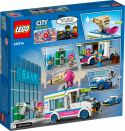 60314 LEGO® City Погоня полиции за грузовиком с мороженым, c 5+ лет, NEW 2022!(Maksas piegāde eur 3.99)