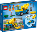 60325 LEGO® City Бетономешалка, c 4+ лет, NEW 2022!(Maksas piegāde eur 3.99)