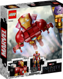 76206 LEGO® Marvel Dzelzs vīra figūra, 9+ gadiem, NEW 2022! (Maksas piegāde eur 3.99)