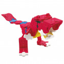 LaQ Japāņu klikšķu konstruktors- Dinozaurs mini T-Rex no 5 gadiem, 88 detaļas